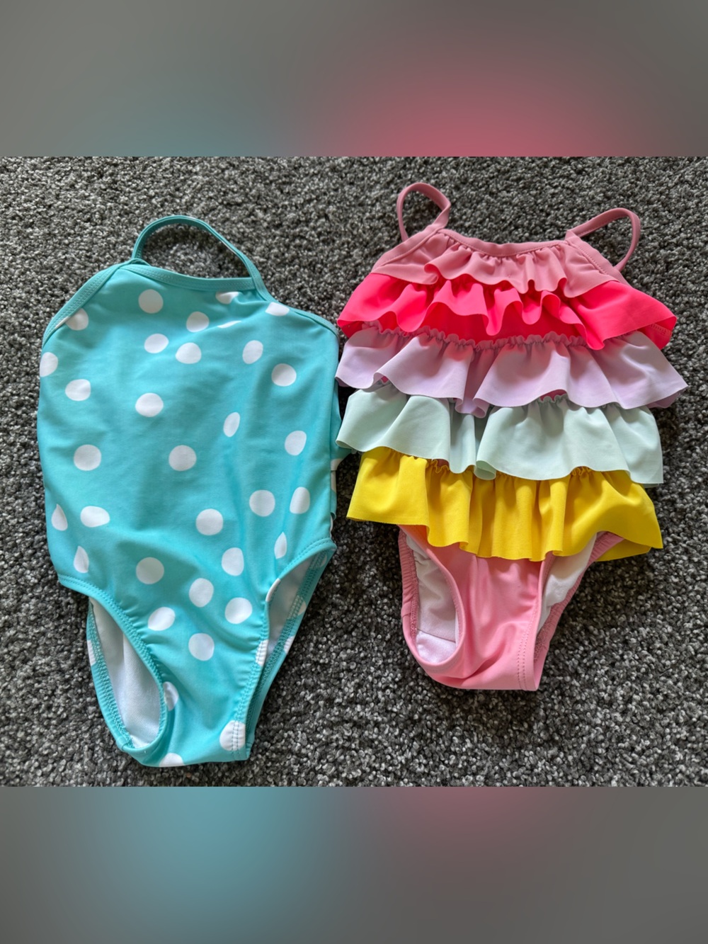 Girls’ One-Piece Swimsuits!
